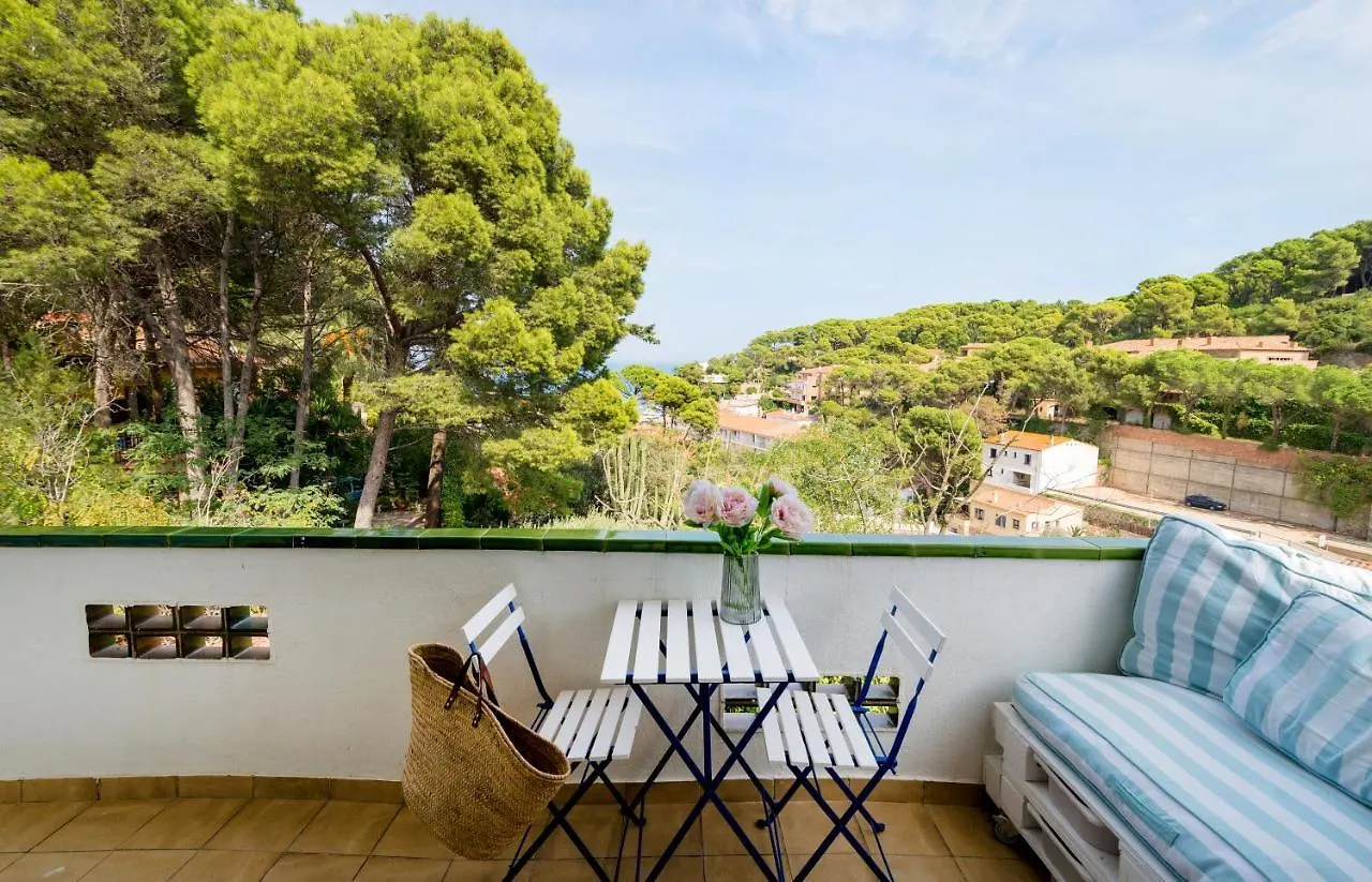 Vela Blanca Sa Riera Duplex W Private Parking Apartment Begur